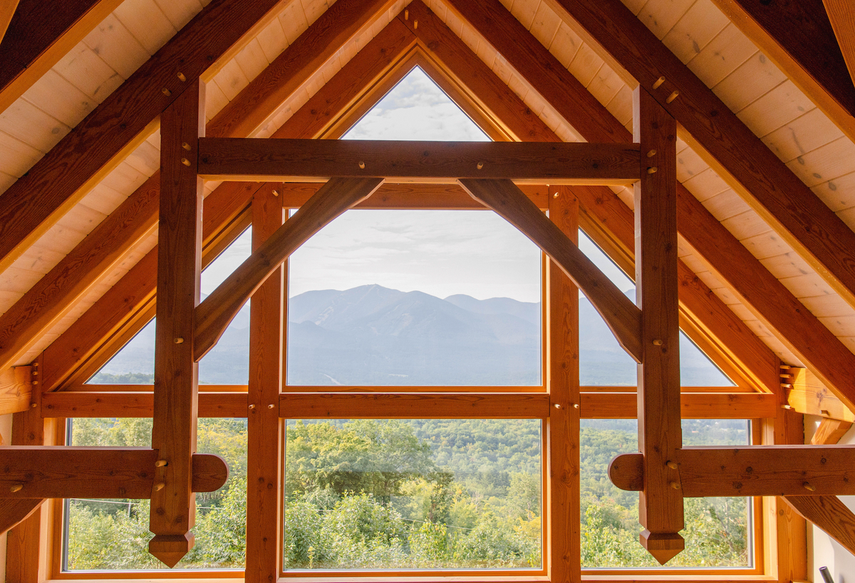 Architectural timber structure